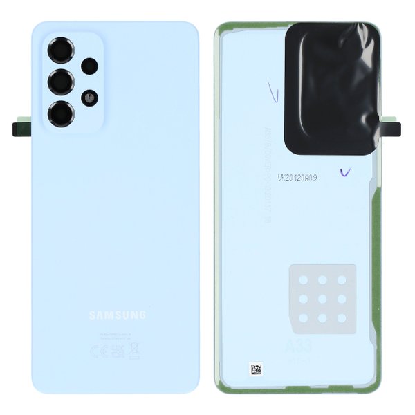 Samsung SM-A336B/DS Galaxy A33 5G - Akkudeckel / Batterie Cover Blau