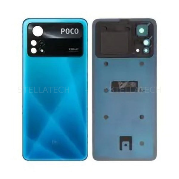 Xiaomi Poco X4 Pro 5G Backcover / Rückseite Blau