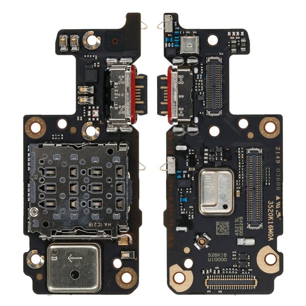 Xiaomi Redmi Note 11 Pro+ 5G Flex Board / Platine USB Typ-C Connector + SIM Card Reader