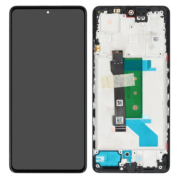 Xiaomi Redmi Note 12 Pro+ 5G (22101316UCP) - Display LCD Touchscreen + Rahmen Schwarz/Grau