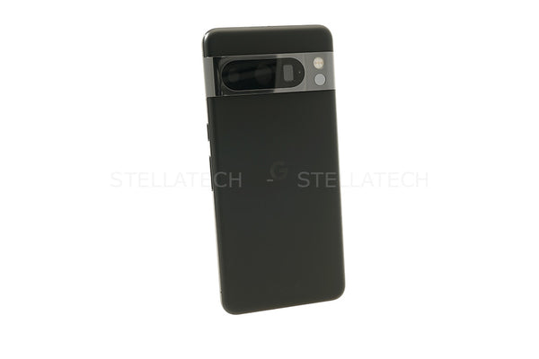 Google Pixel 8 Pro (GC3VE/G1MNW) - Akkudeckel / Batterie Cover Obsidian Schwarz