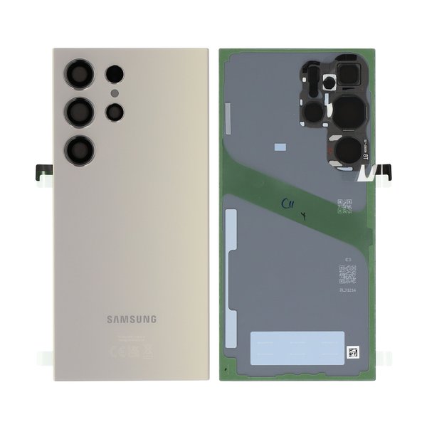 Samsung Galaxy S24 Ultra 5G Akkudeckel Batterie Cover Grau SM-S928B