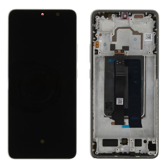 Original Xiaomi Poco X6 Pro 5G OLED Display Touch + Rahmen Grau 2311DRK48G