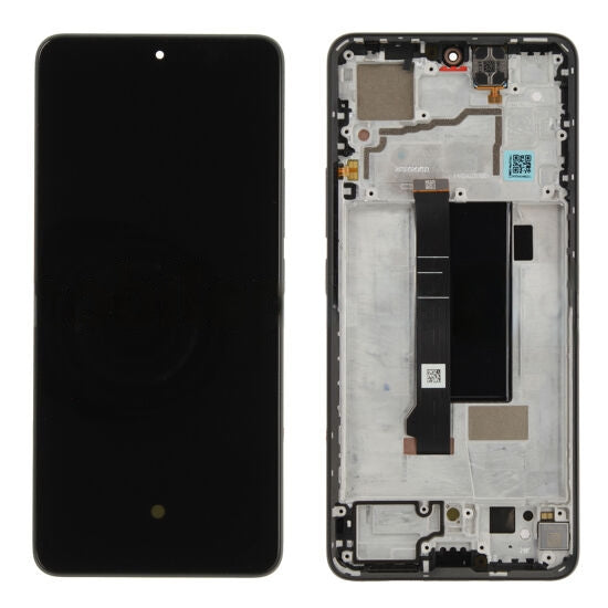 Original Xiaomi Poco X6 / Redmi Note 13 Pro 5G OLED Display Touch + Rahmen Schwarz 23122PCD1G