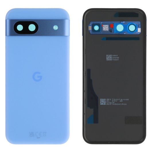 Google Pixel 8a (G6GPR) - Back Cover / Rückschale Bay Blue Original/Neu (Service)
