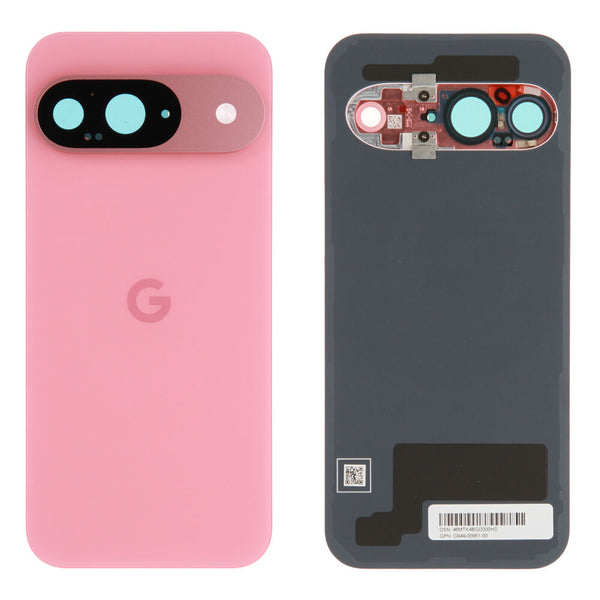 Google Pixel 9 (G2YBB) - Akkudeckel / Batterie Cover Pink Original/Neu (Service)