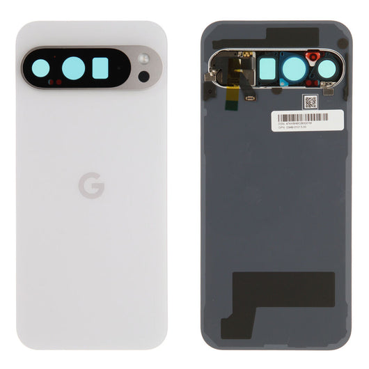 Google Pixel 9 Pro XL (GZC4K) - Akkudeckel / Batterie Cover Weiß Original/Neu (Service)