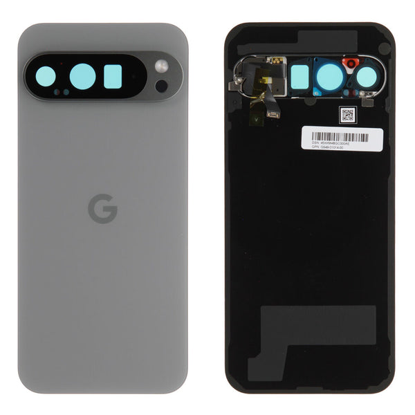 Google Pixel 9 Pro XL (GZC4K) - Akkudeckel / Batterie Cover Silber/Grau Original/Neu (Service)