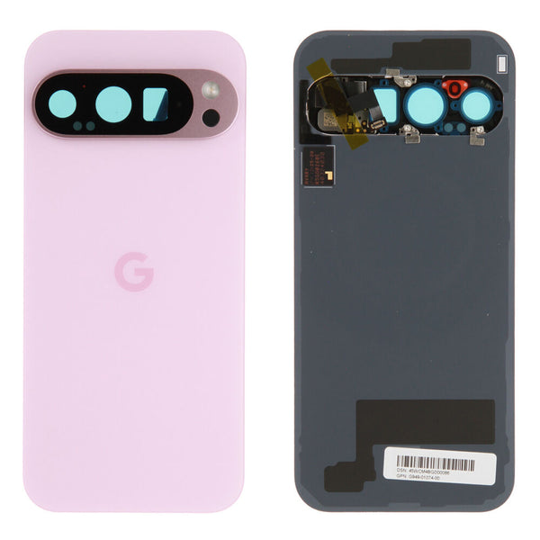 Google Pixel 9 Pro (GEC77) - Akkudeckel / Batterie Cover Rose Pink Original/Neu (Service)