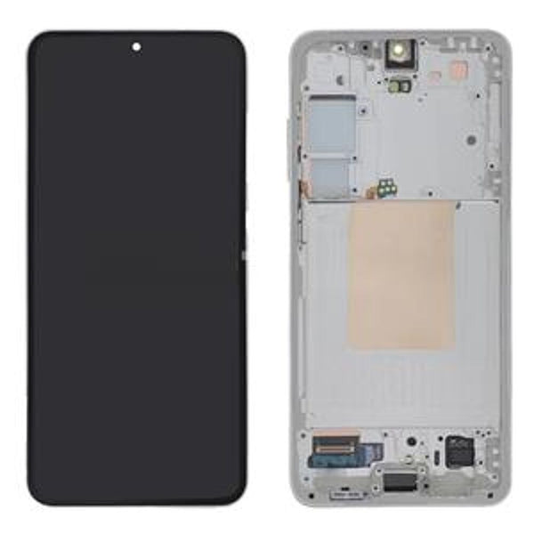 Samsung Galaxy S24 5G (SM-S921B) - Display OLED Touchscreen + Rahmen Grau Original/Neu (Service)