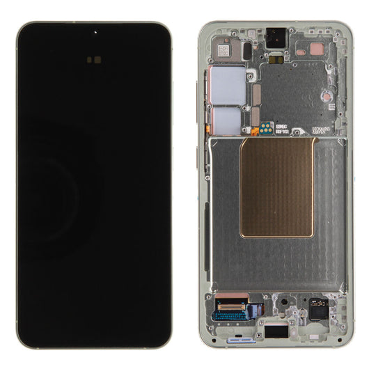 Samsung Galaxy S24 5G (SM-S921B) - Display OLED Touchscreen + Rahmen Grün Original/Neu (Service)