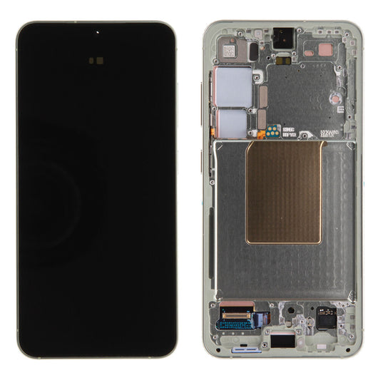 Samsung Galaxy S24 5G (SM-S921B) - Display OLED Touchscreen + Rahmen Blau Original/Neu (Service)