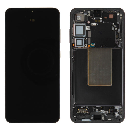 Samsung Galaxy S24+ Plus (SM-S926B) - Display OLED Touchscreen + Rahmen Schwarz Original/Neu (Service)