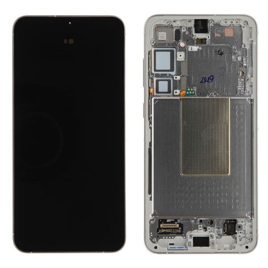 Samsung Galaxy S24+ Plus (SM-S926B) - Display OLED Touchscreen + Rahmen Grau Original/Neu (Service)