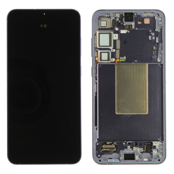 Samsung Galaxy S24+ Plus (SM-S926B) - Display OLED Touchscreen + Rahmen Violet Original/Neu (Service)