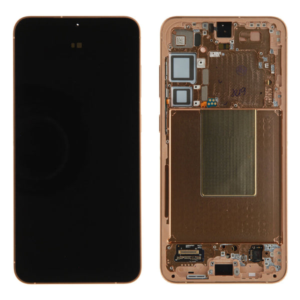 Samsung Galaxy S24+ Plus (SM-S926B) - Display OLED Touchscreen + Rahmen Orange Original/Neu (Service)