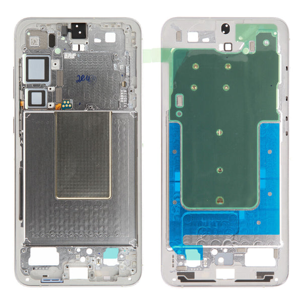 Samsung Galaxy S24+ Plus (SM-S926B) - LCD Halterung / Display Rahmen Marble Grau Original/Neu (Service)