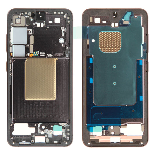 Samsung Galaxy S24 5G (SM-S921B) - Front Frame Schwarz 