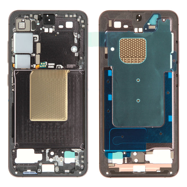 Samsung Galaxy S24 5G (SM-S921B) - Front Frame Schwarz 