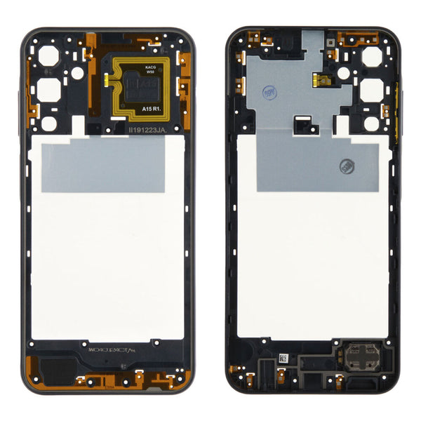 Samsung Galaxy A15 5G (SM-A156B) - Mittel Cover / Mittel-Gehäuse Schwarz Original/Neu (Service)