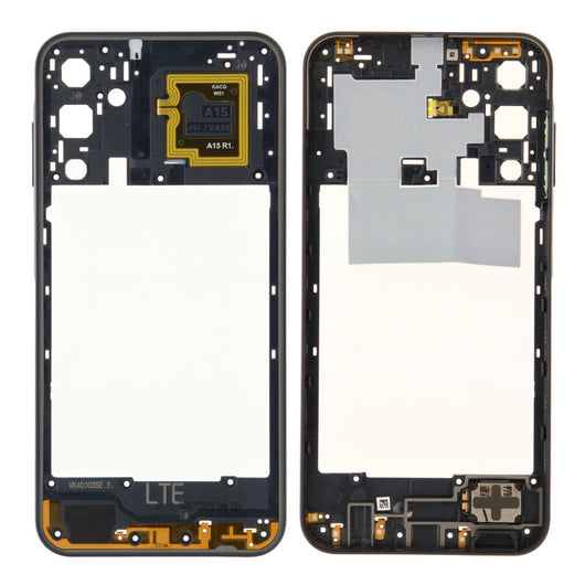 Samsung Galaxy A15 (SM-A155F) - Chassis / Mittel Rahmen Schwarz Original/Neu (Service)