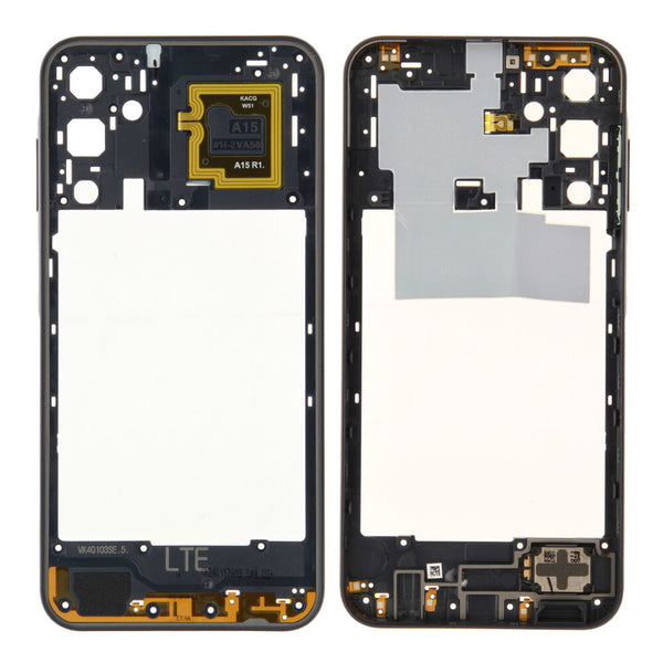 Samsung Galaxy A15 (SM-A155F) - Chassis / Mittel Rahmen Schwarz Original/Neu (Service)