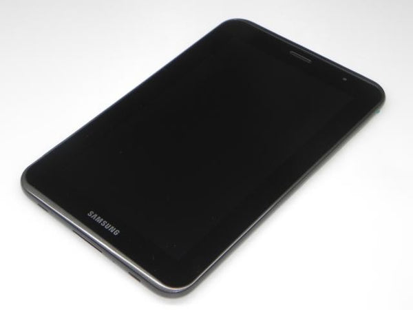 Ersatz-Display Samsung GT-P3100 Tab 2 7.0 LCD Touchscreen + Rahmen Titanium Silber