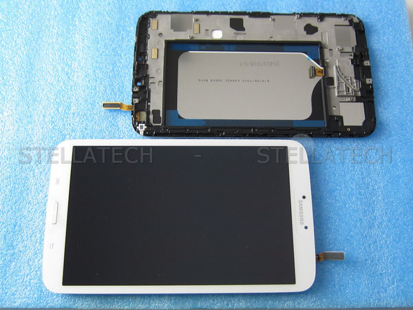 Samsung SM-T310 Galaxy Tab 3 8.0 WiFi - Display LCD Touchscreen + Rahmen Weiss