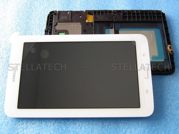 Samsung SM-T110 Galaxy Tab 3 Lite 7.0 WiFi - Display LCD Touchscreen + Rahmen Weiss