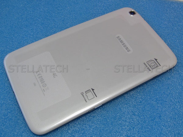Samsung SM-T315 Galaxy Tab 3 8.0 LTE - Back Cover / Rückschale 16GB 4G Logo Weiss