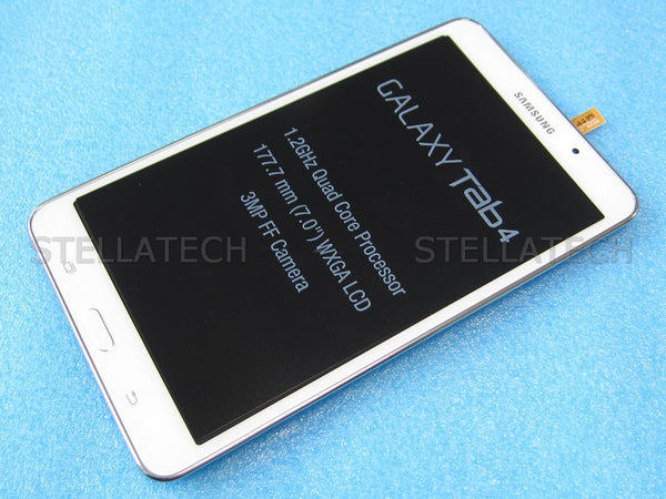 Samsung SM-T230 Galaxy Tab 4 7.0 - Display LCD Touchscreen + Rahmen Weiss