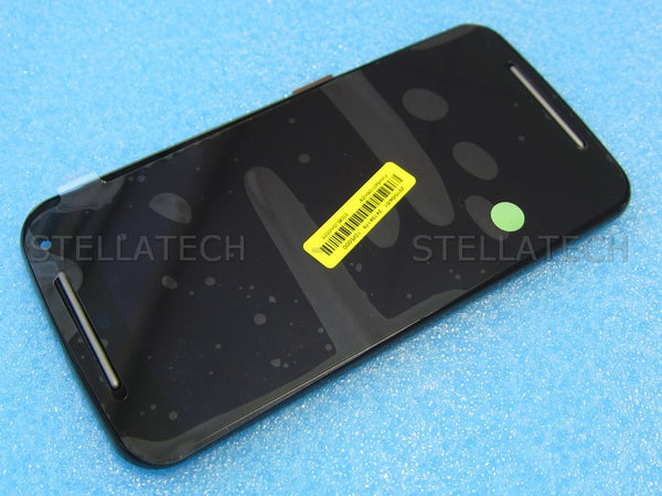 Ersatz-Display Motorola Moto G 2nd Gen. (XT1068) LCD Touchscreen + Rahmen Schwarz
