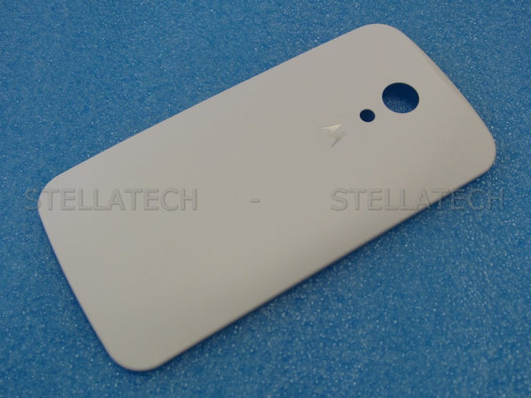 Motorola Moto G 2. Gen. (XT1068) - Akkudeckel / Batterie Cover Weiss