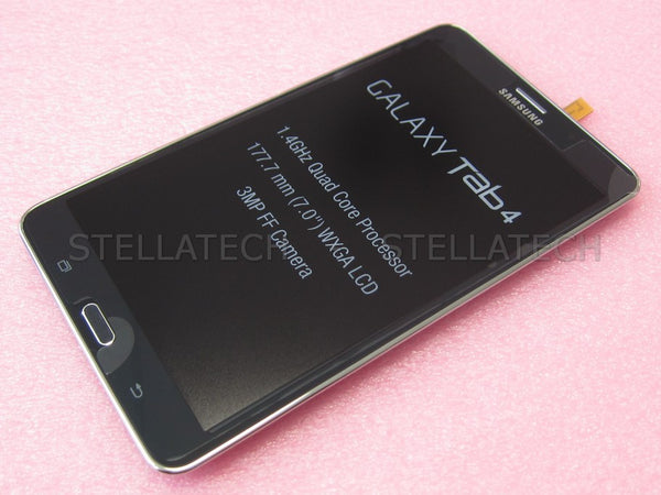 Samsung SM-T235 Galaxy Tab 4 7.0 LTE - Display LCD Touchscreen + Rahmen Schwarz