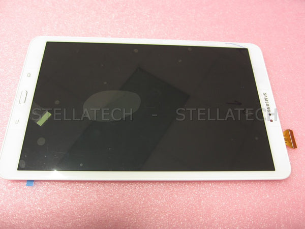Samsung SM-T585 Galaxy Tab A 10.1 LTE (2016) - Display LCD Touchscreen + Rahmen Weiss