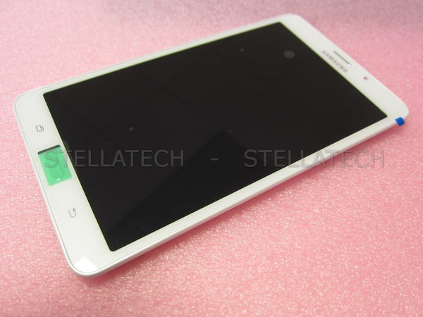 Samsung SM-T285 Galaxy Tab A 7.0 4G (2016) - Display LCD Touchscreen + Rahmen Weiss