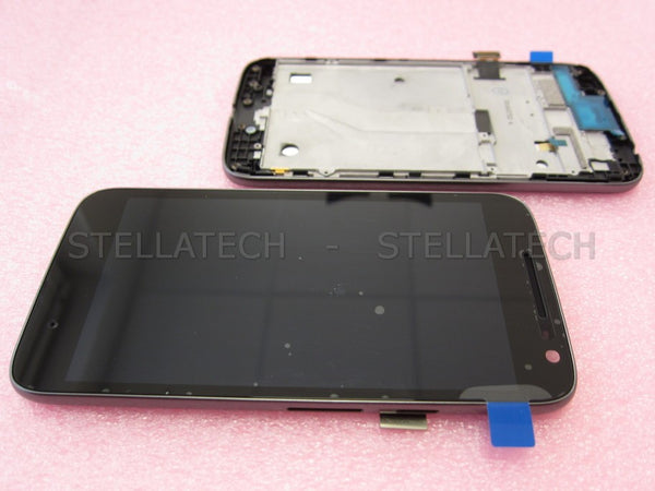Motorola Moto G4 Play Dual (XT1602) - Display LCD Touchscreen + Rahmen Schwarz