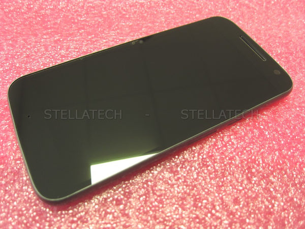 Ersatz-Display Motorola Moto G4 (XT1622) LCD Touchscreen + Rahmen Schwarz