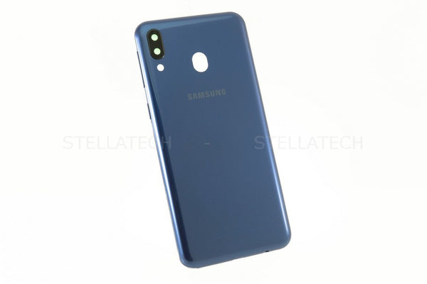 Samsung SM-M205F/DS Galaxy M20 - Akkudeckel / Batterie Cover + Kamera Glas Blau