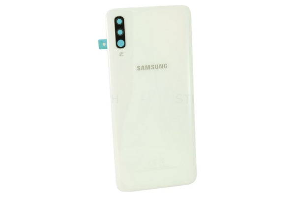 Samsung SM-A705F/DS Galaxy A70 - Akkudeckel / Batterie Cover + Kamera Glas Weiss