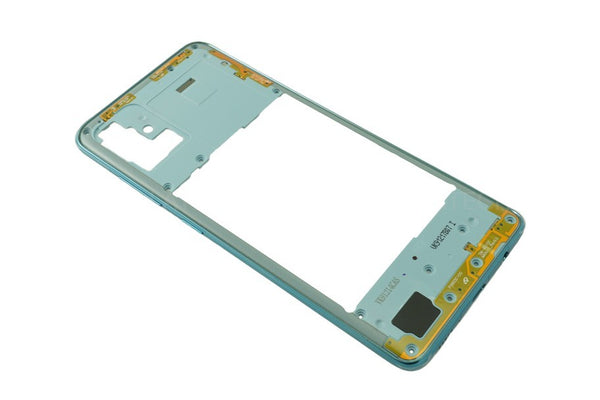 Samsung SM-A515F/DS Galaxy A51 - Mittel Cover / Mittel-Gehäuse Prism Crush Blau