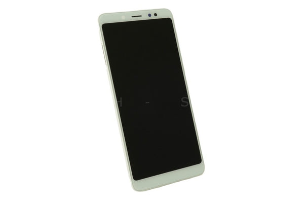 Xiaomi Redmi Note 5 Global (M1803E7SG) - Display LCD Touchscreen + Rahmen Weiss