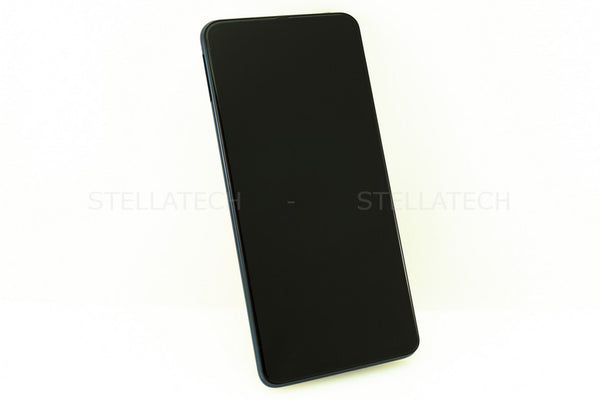 Motorola Moto One Hyper (XT2027) - Display LCD Touchscreen + Rahmen Blau