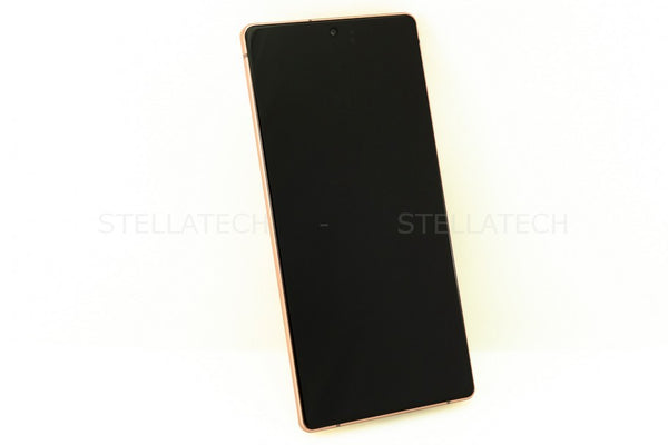 Samsung SM-N981B Galaxy Note 20 (5G Version) - Display LCD Touchscreen + Rahmen Mystic Bronze
