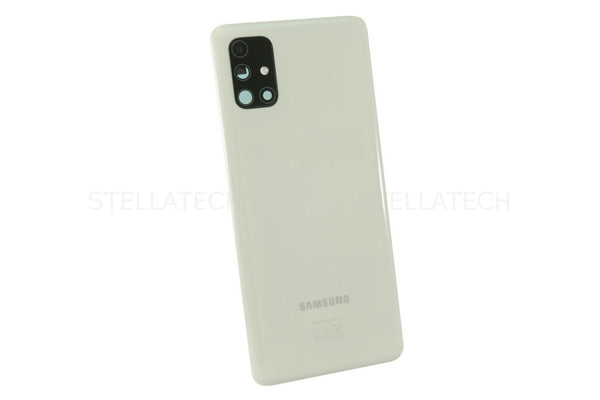 Samsung SM-M515F/DSN Galaxy M51 - Akkudeckel / Batterie Cover Weiss