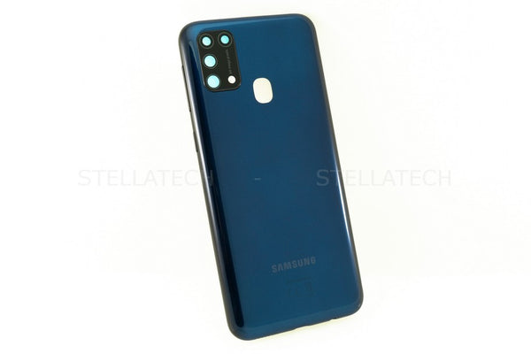 Samsung SM-M315F/DS Galaxy M31 - Akkudeckel / Batterie Cover Blau