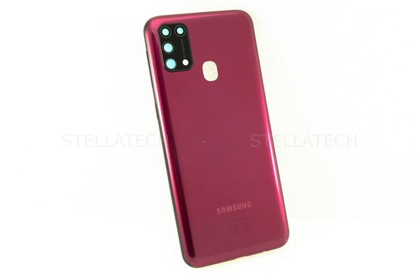 Samsung SM-M315F/DS Galaxy M31 - Akkudeckel / Batterie Cover Rot