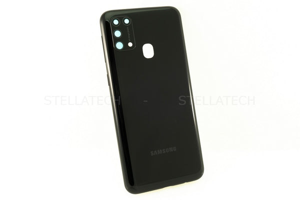 Samsung SM-M315F/DS Galaxy M31 - Akkudeckel / Batterie Cover Schwarz