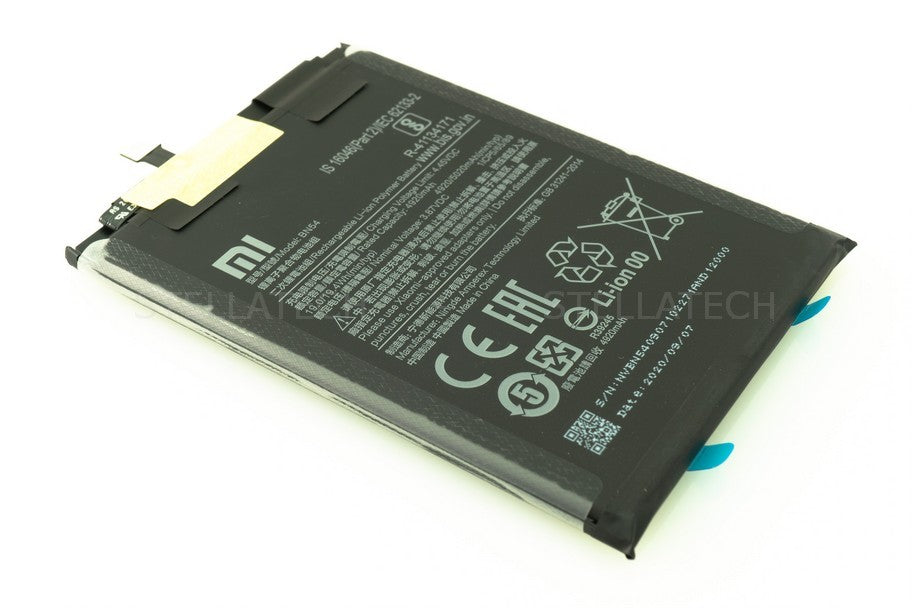 Xiaomi Redmi 9 (M2004J19AG) - Akku Li-Ion-Polymer BN54 – repedia