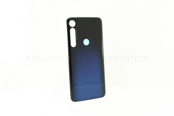 Motorola Moto G8 Plus Akkudeckel Batterie Cover Graphene Blau XT2019